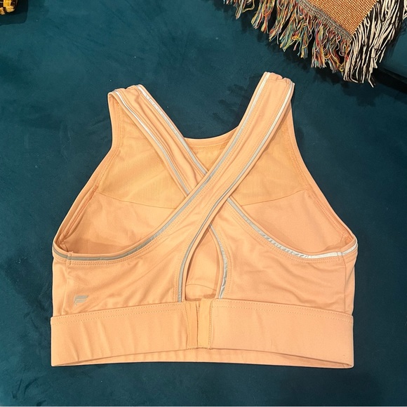 Fabletics Brynn High Impact Sports Bra II in Sandalwood - Picture 4 of 5